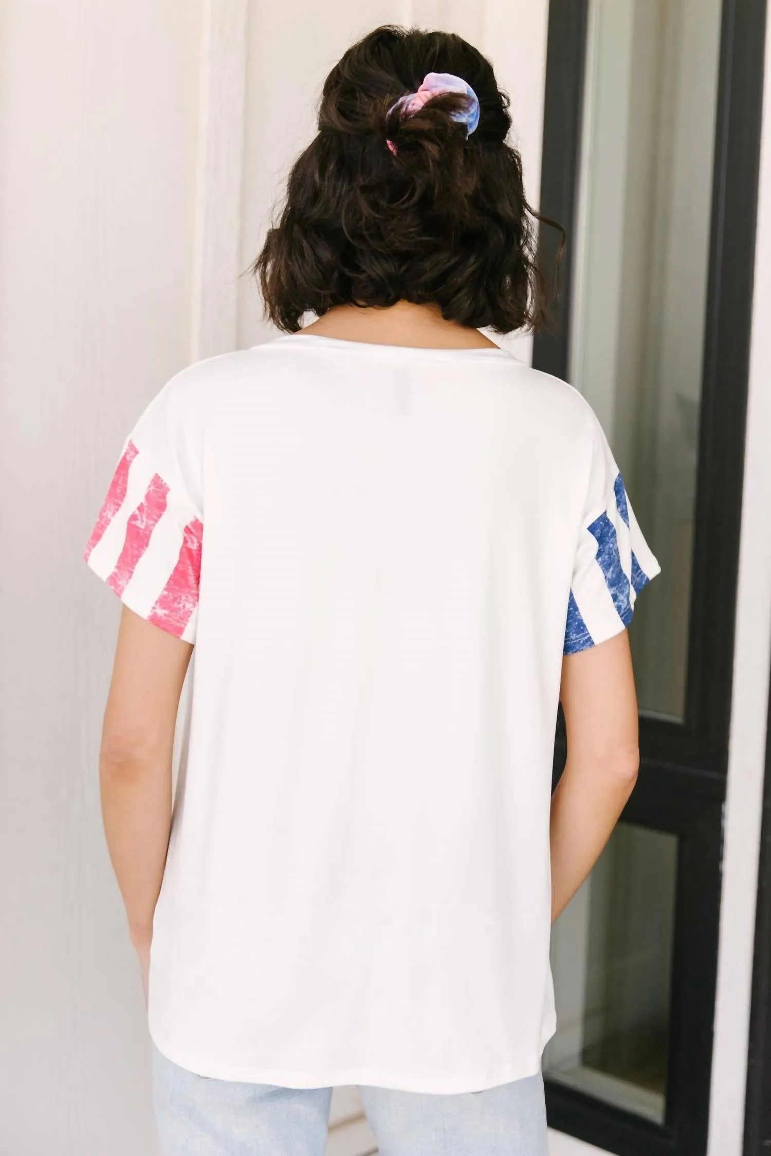 1Clique Co. - Red & Blue Favorite Tee
