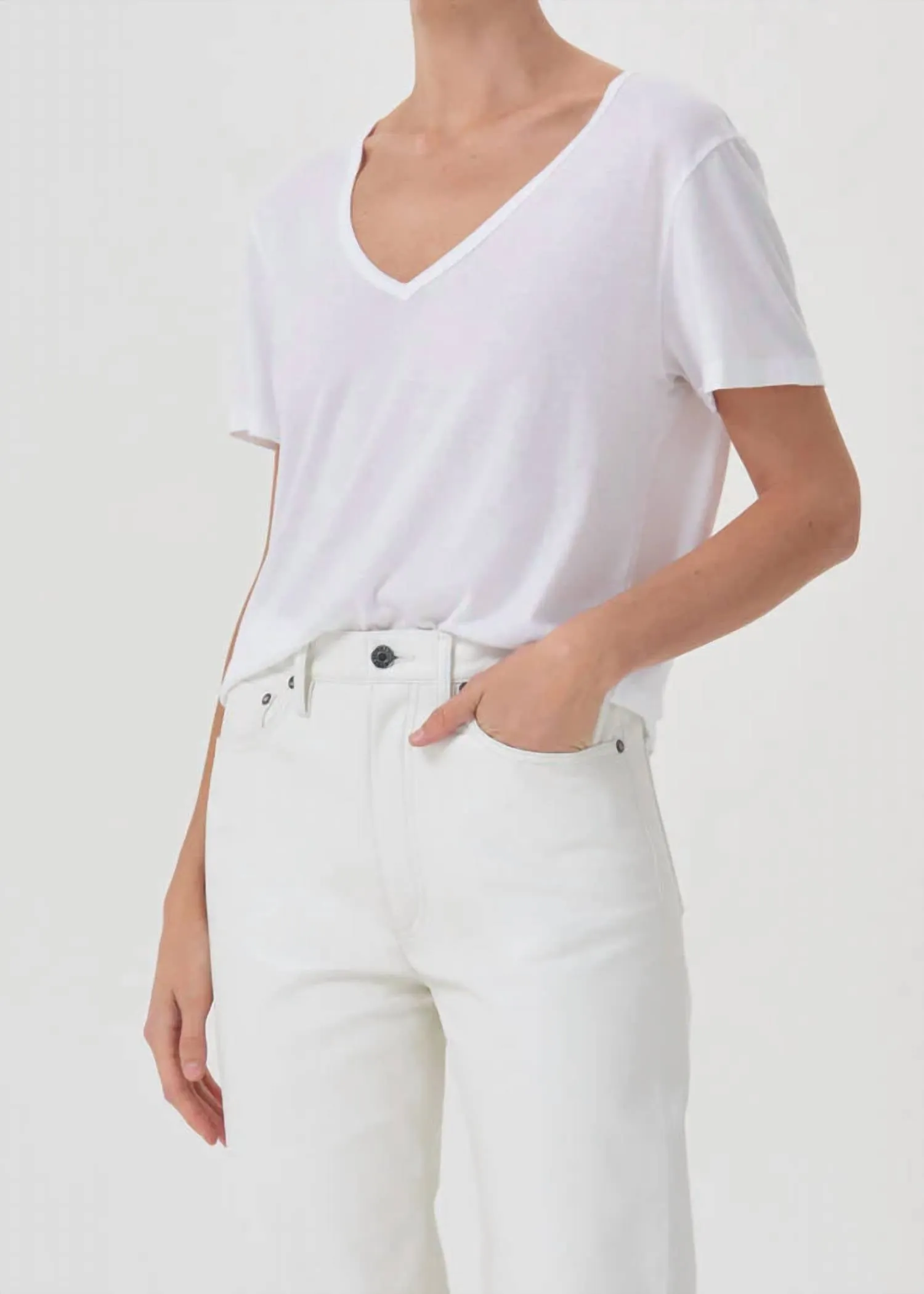 Agolde - Cameron V Neck Tee