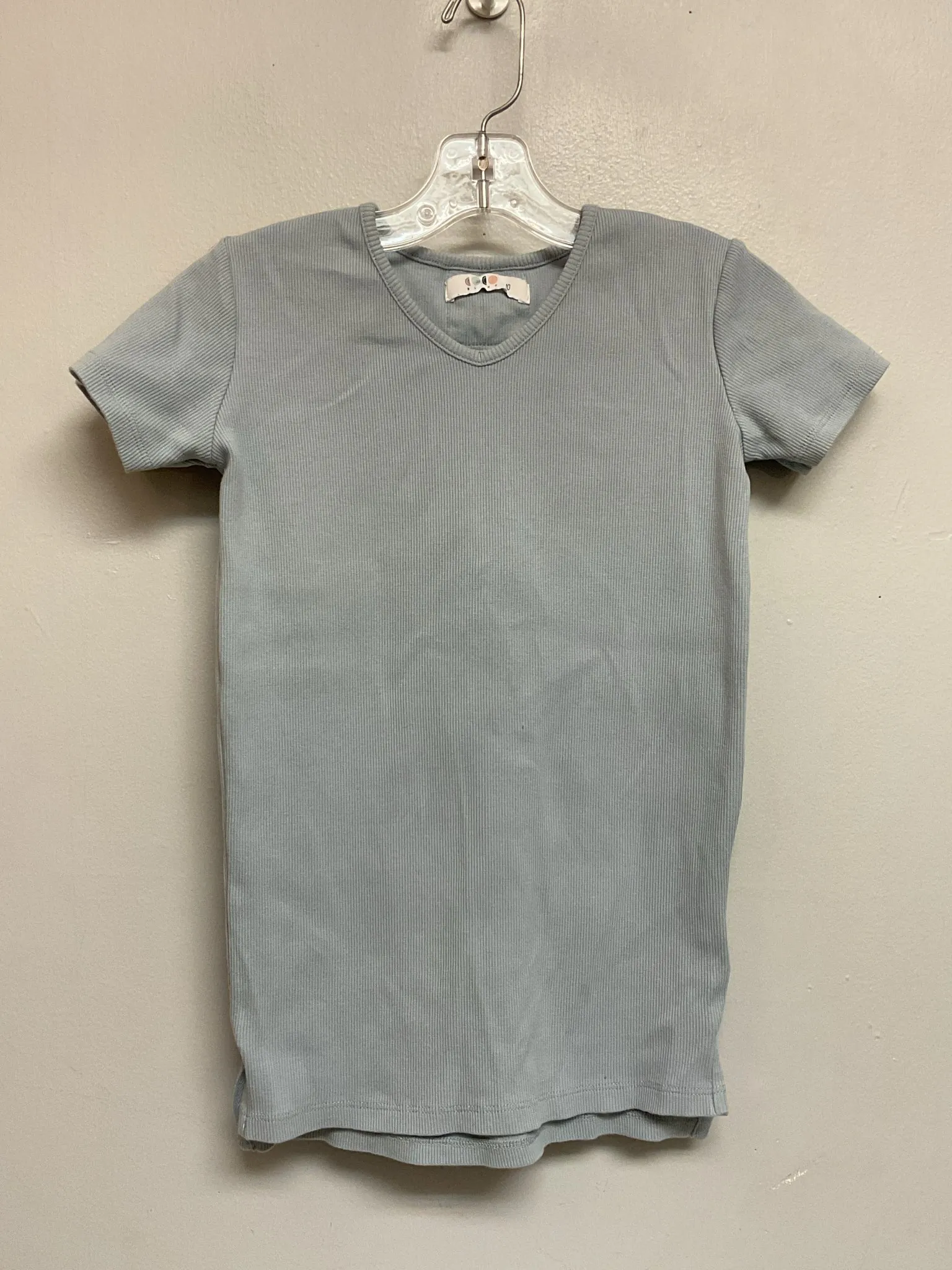 Coco Blanc Size 10 Blue Cotton Big Girls Tees/Polos/Tunics