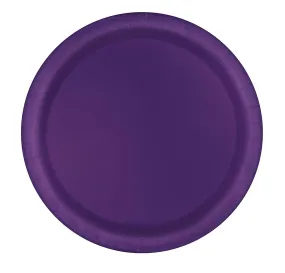 Paper Plates 9" - Bright Purple