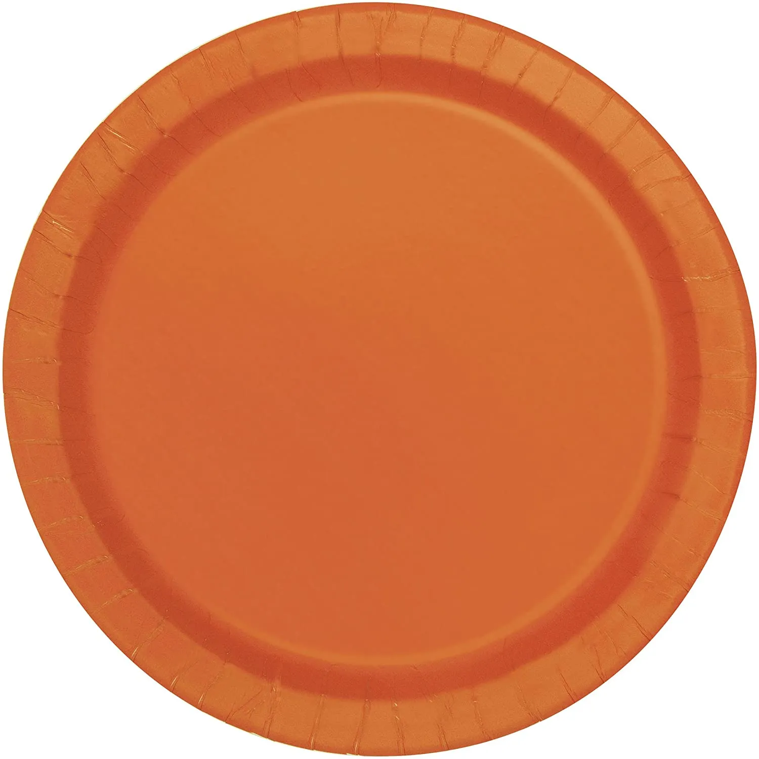 Paper Plates 9" - Orange Peel