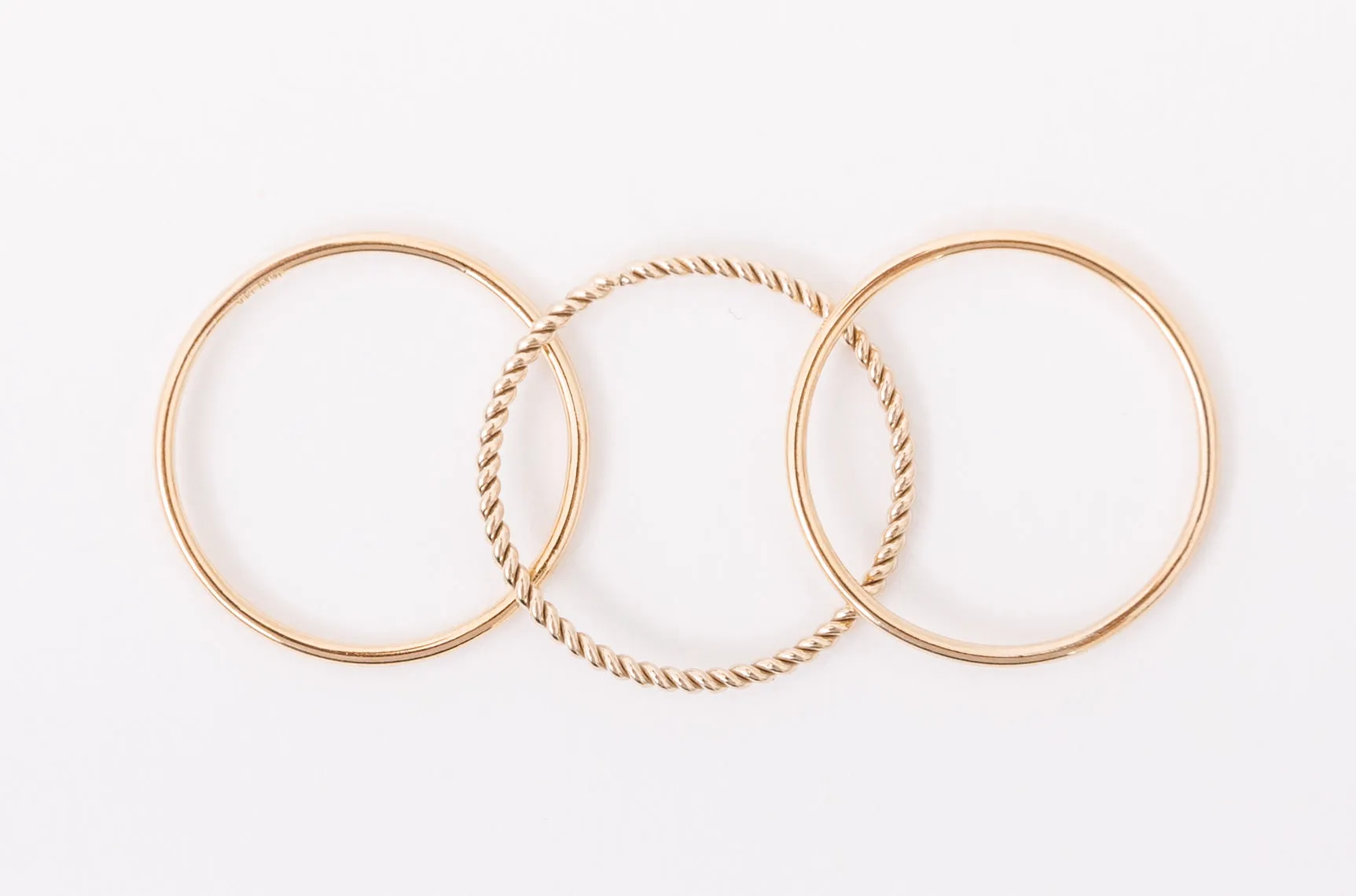 Ring Stack: Plain   Braided   Plain