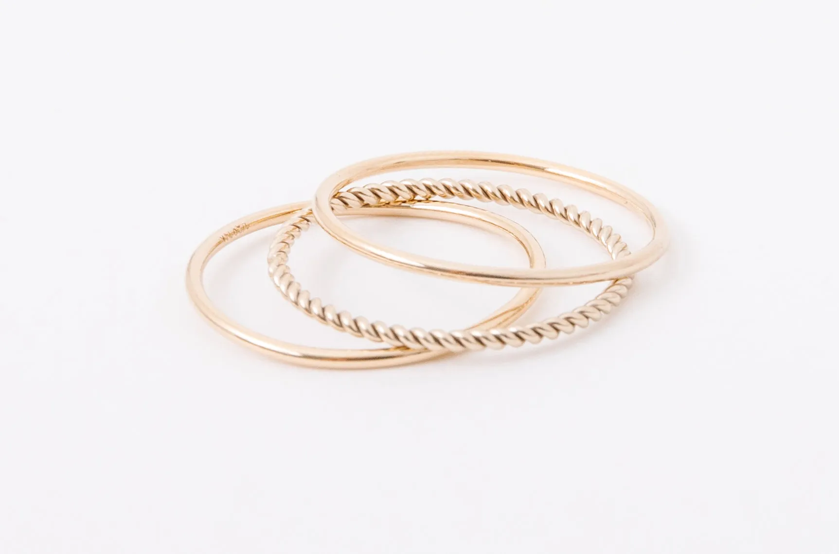 Ring Stack: Plain   Braided   Plain
