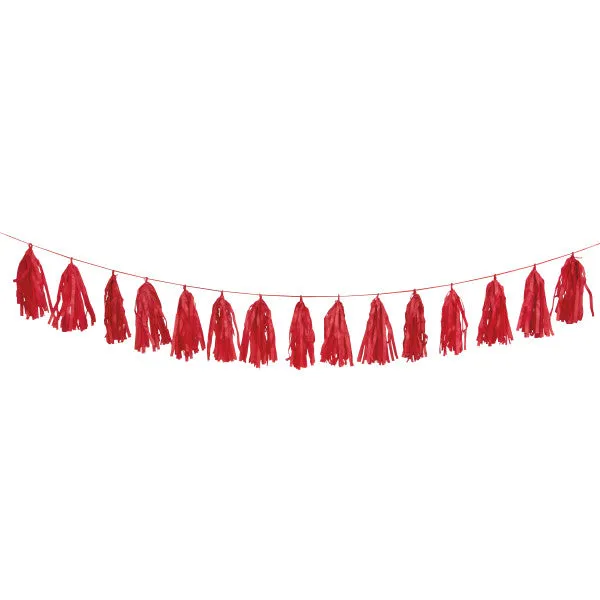 Tassel Garland - Red