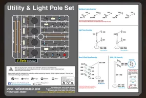 Utility & Light Pole Set (Rubicon)