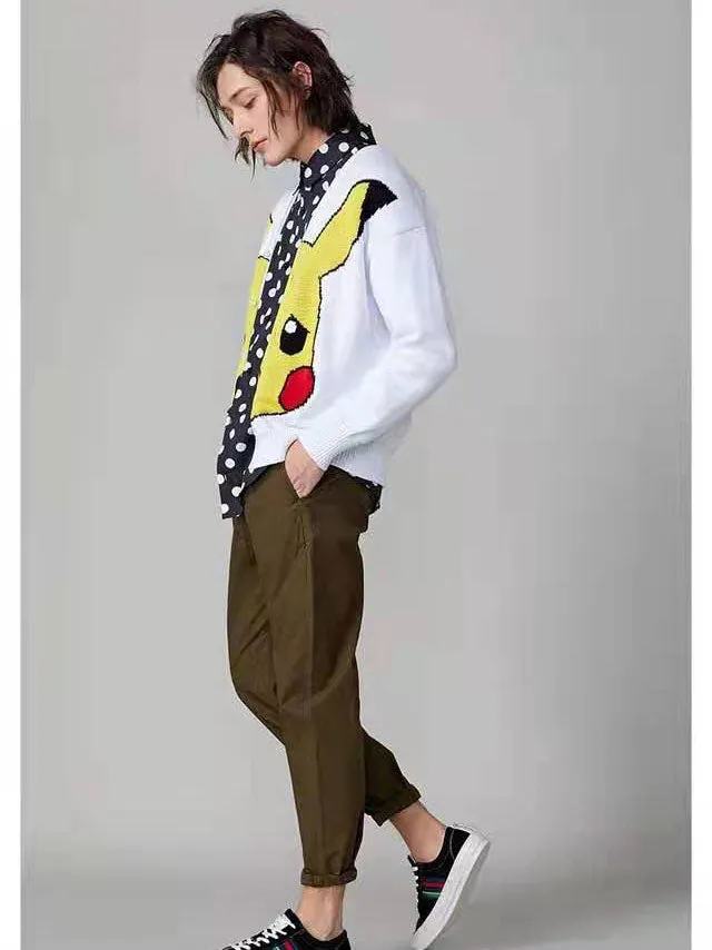 V-neck cardigan