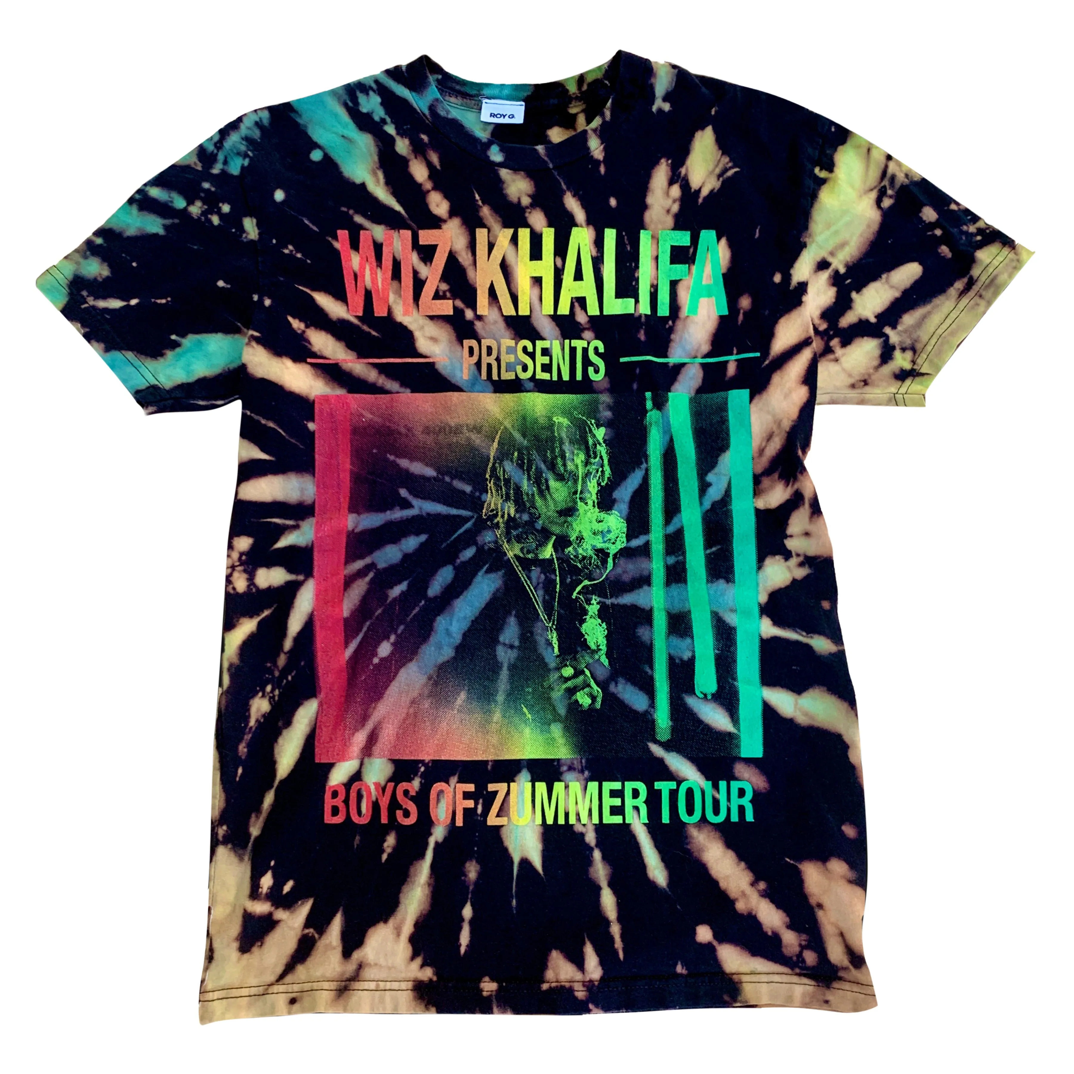 Wiz Khalifa "Boys of Zummer Tour" | Tie-Dye Tee | S